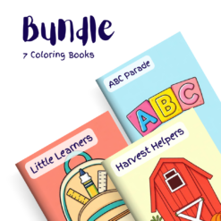 Play & Learn Bundle – 7 Coloring Books
