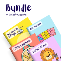 Safari Learning Bundle – 11 Coloring Books
